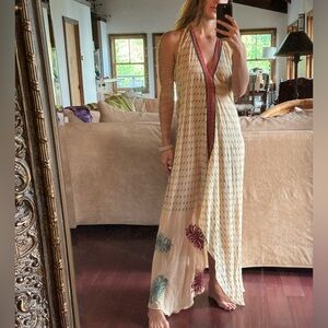 Sun child Silk dress OS